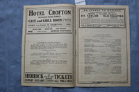 1914 AUGUST 31 THE STAR AND GARTER SHOW PROGRAM - GAIETY THEATRE - K 2749
