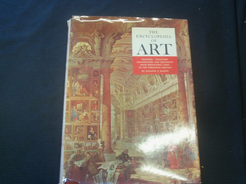 1971 THE ENCYCLOPEDIA OF ART HARDCOVER BOOK - R 732Z