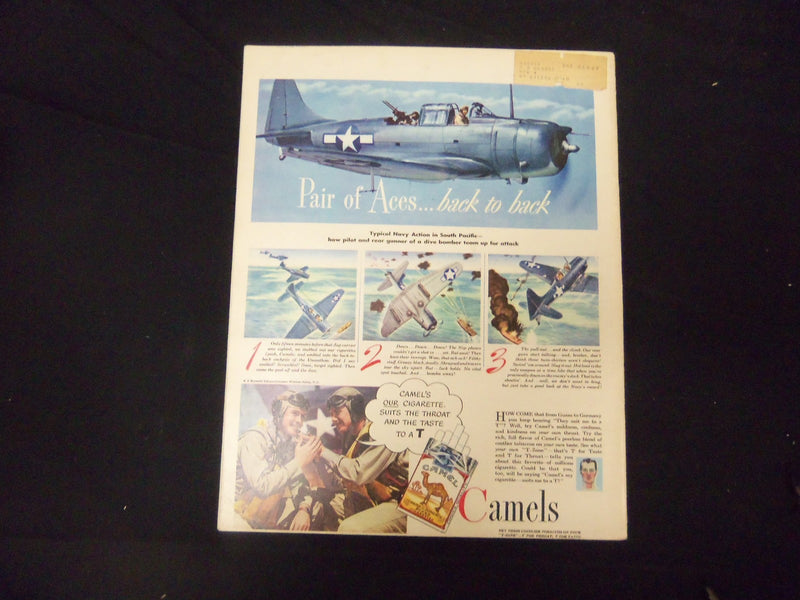 1944 DECEMBER 12 LOOK MAGAZINE - GREAT PHOTOS & ADS - ST 2001