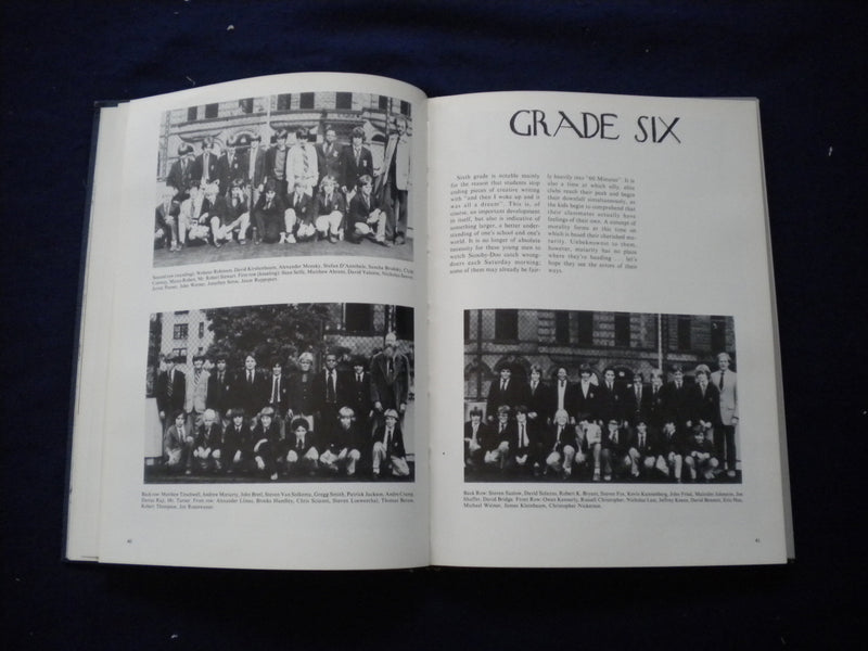 1981 THE BRUNER TRINITY SCHOOL YEARBOOK - NEW YORK, NY - YB 2983