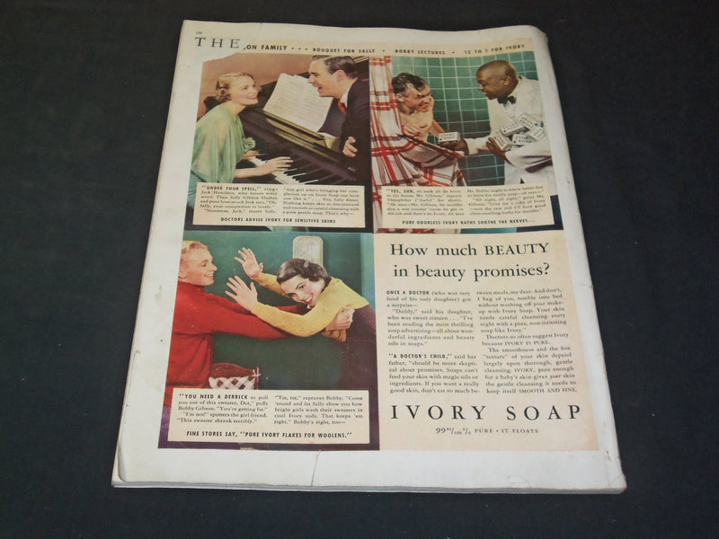 1935 FEBRUARY WOMAN'S HOME COMPANION MAGAZINE - ILLUSTRATED COVER - SP 6991