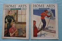 1936-1940 HOME ARTS NEEDLECRAFT MAGAZINE - LOT OF 17 - O 3969