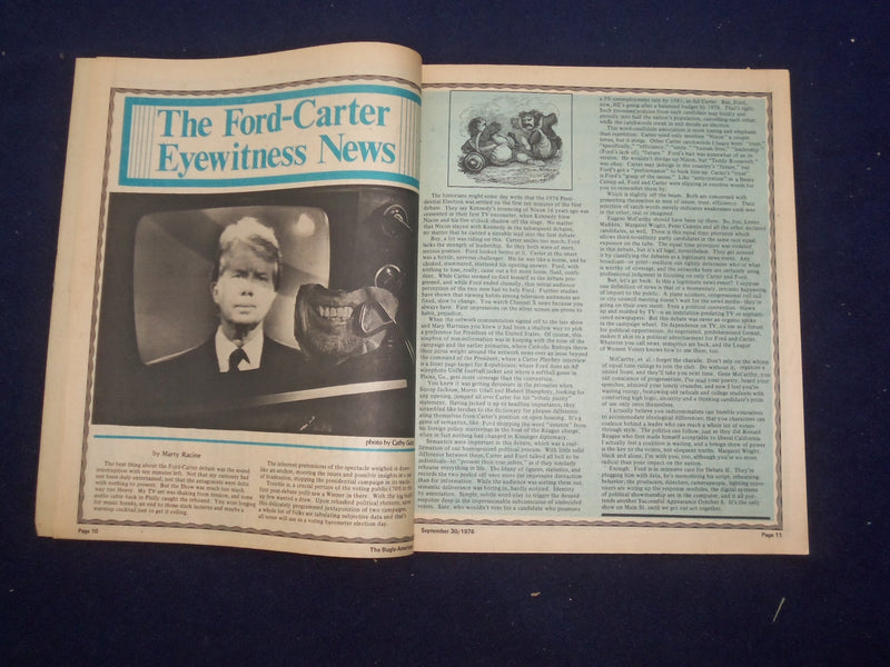 1976 SEPTEMBER 30 BUGLE AMERICAN MAGAZINE - GREAT ILLUSTRATED COVER - J 9453