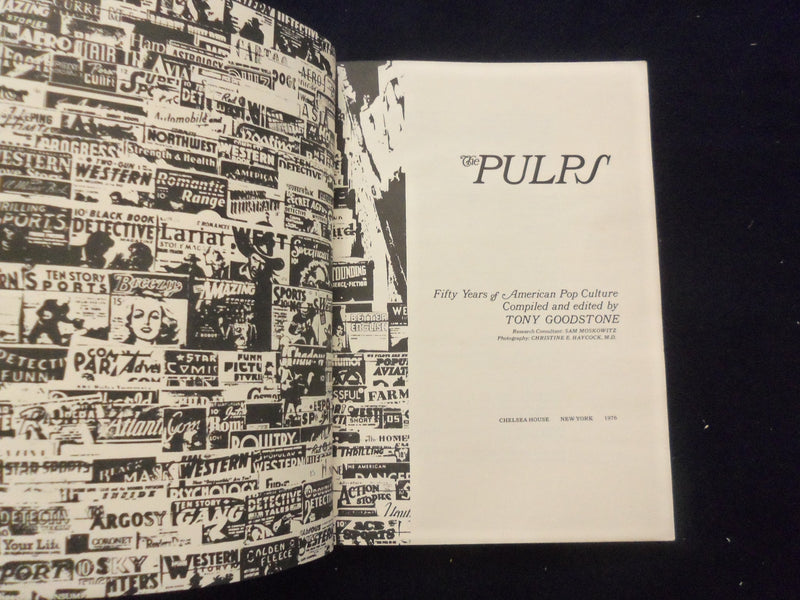 1970 THE PULPS OF POP CULTURE SOFTCOVER BOOK EDITED BY TONY GOODSTONE - KD 8492