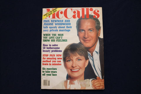 1980 NOVEMBER MCCALL'S MAGAZINE - PAUL NEWMAN & JOANNE WOODWARD COVER - E 18160