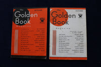 1933 THE GOLDEN BOOK MAGAZINE - LOT OF 8 - O 3457