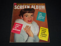 1956 FEBRUARY-APRIL SCREEN ALBUM MAGAZINE - DEBBIE REYNOLDS COVER - E 12422