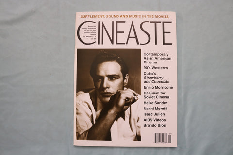 1995 FEBRUARY CINEASTE MAGAZINE - MARLON BRANDO COVER - E 19712