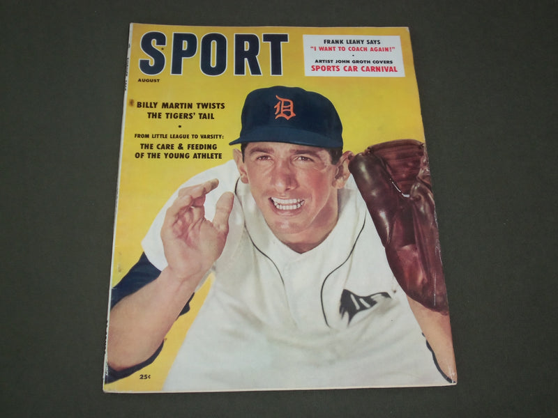 1958 AUGUST MAGAZINE - BILLY MARTIN - SP 9732