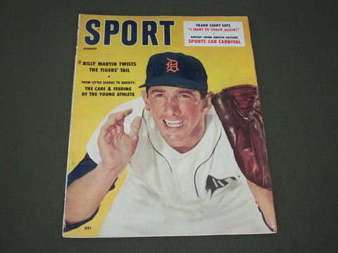1958 AUGUST MAGAZINE - BILLY MARTIN - SP 9732