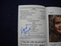 1989 LEND ME A TENOR PLAYBILL - PHILIP BOSCO, VICTOR GARBER SIGNATURES - J 8327
