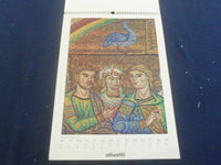 1977 ST. MARK'S MOSAICS - OLIVETTI CALENDAR - GREAT PAINTINGS - ST 2648F