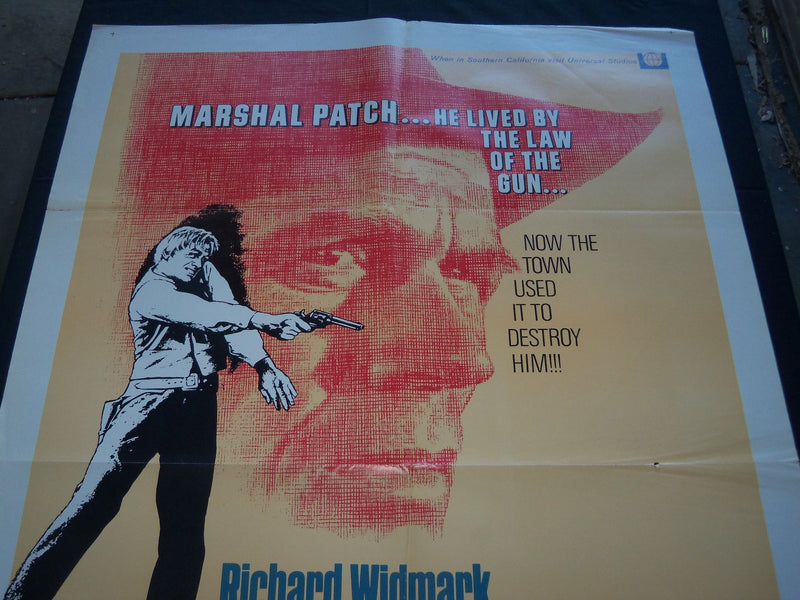 1969 DEATH OF A GUNFIGHTER MOVIE POSTER - CARROLL O'CONNOR - WIDMARK - P 518