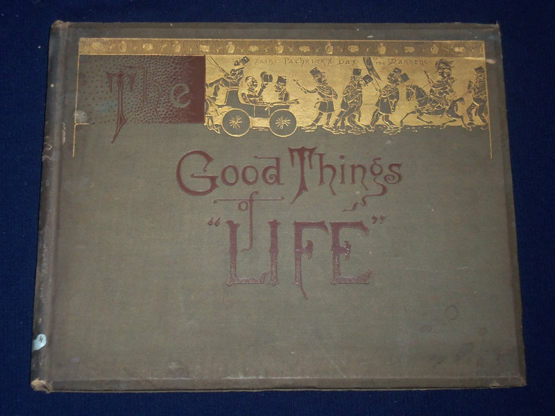 1884-1885 GOOD THINGS OF LIFE FIRST & SECOND SERIES LOT OF 2 - ILLUS. - KD 2677