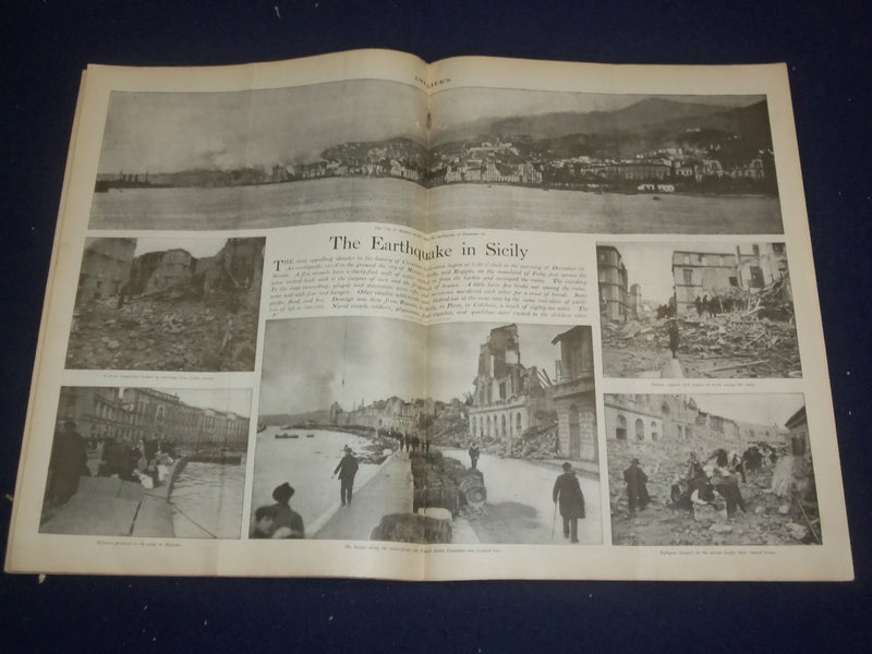 1909 JANUARY 23 COLLIER'S MAGAZINE - CINDERELLA - ST 6694