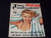 1956 JULY TRUE CONFESSIONS MAGAZINE VERY NICE COVER & INSIDE PAGES - E 3794