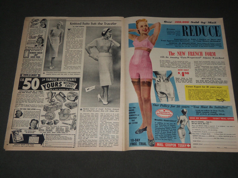 1952 JANUARY 13 SUNDAY MIRROR MAGAZINE SECTION - BETTY HUTTON - J 3005