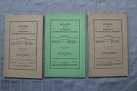 1932-1937 BULLETIN OF THE AMERICAN MATHEMATICAL SOCIETY - LOT OF 18 - O 3899