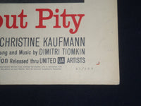 1961 TOWN WITHOUT PITY 1/2 SHEET MOVIE POSTER - KIRK DOUGLAS - P 405