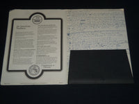 1982 SEPTEMBER 25 DELAWARE VS. PRINCETON FOOTBALL PROGRAM & MEDIA KIT - J 4136