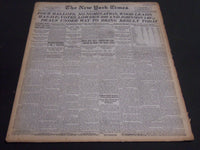 1920 JUNE 12 NEW YORK TIMES - FOUR BALLOTS NO NOMINATION WOOD LEADS - NT 6946