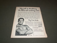 1961 MARCH THE RING MAGAZINE - PAUL PENDER AND TERRY DOWNES - SP 5286