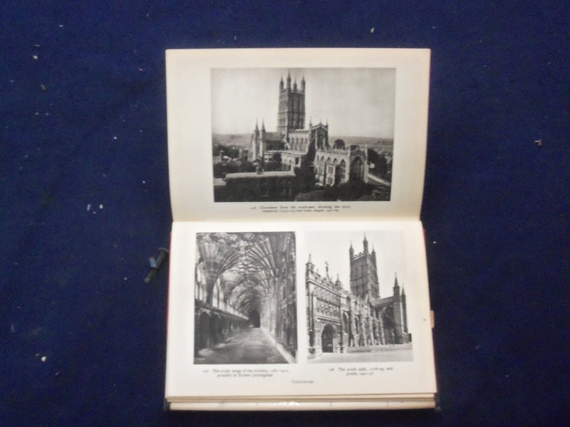 1950THE ENGLISH CATHEDRALS HARDCOVER BOOK BY BERBERT FELTON - KD 8246