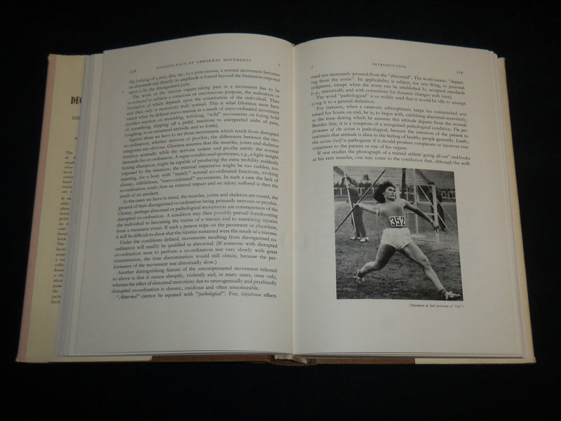 1959 THE DEGENERATIVE BACK AND ITS DIFFERENTIAL DIAGNOSIS BOOK - KD 7212