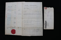 1926-1930 CALIFORNIA DEEDS - LOT OF 4 - & ENVELOPE - K 2792