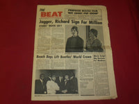 1966 DEC 31 THE BEAT NEWSPAPER- PAUL MCCARTNEY -PHOTOS, ARTICLES & ADS - NP 3910