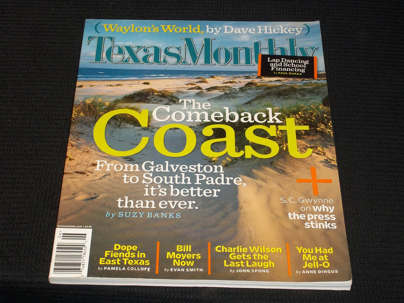 2004 JUNE TEXAS MONTHLY MAGAZINE - THE COAST FRONT COVER - E 7446