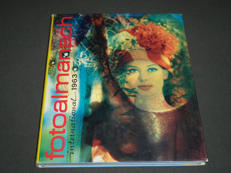 1963 FOTOALMANACH INTERNATIONAL GERMAN BOOK - HARDCOVER - KD 3832