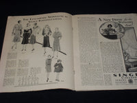 1929 DECEMBER PEOPLE'S HOME JOURNAL MAGAZINE NICE FRONT COVER & FASHION - E 3756
