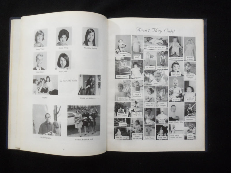 1967 LINCOLN LOG WESTWOOD JUNIOR HIGH SCHOOL YEARBOOK - WESTWOOD, NJ - YB 3190