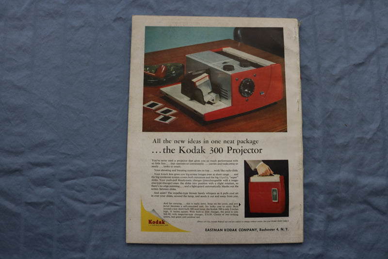 1958 FEBRUARY POPULAR PHOTOGRAPHY MAGAZINE - EVELYN TRIPP COVER - SP 1194J