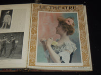 1903 JULY-DECEMBER LE THEATRE MAGAZINE BOUND VOLUME - 12 ISSUES - KD 2657E