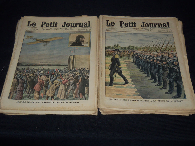 1900'S LE PETIT JOURNAL SUPPLEMENT ILLUSTRE MAGAZINES HUGE LOT OF 400+ - #3