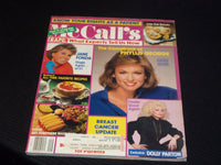 1989 SEPTEMBER MCCALL'S MAGAZINE - PHYLLIS GEORGE FRONT COVER - E 652