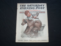 1915 MARCH 6 THE SATURDAY EVENING POST MAGAZINE - ILLUSTRATED COVER - SP 660