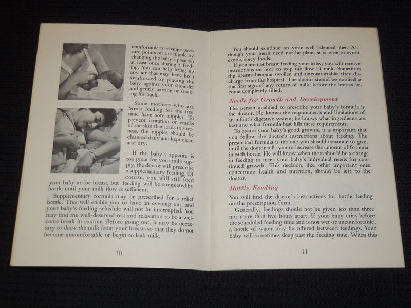 1950'S-1960'S ROSS LABORATORY PARENTING GUIDES LOT OF 7 ISSUES - J 8081