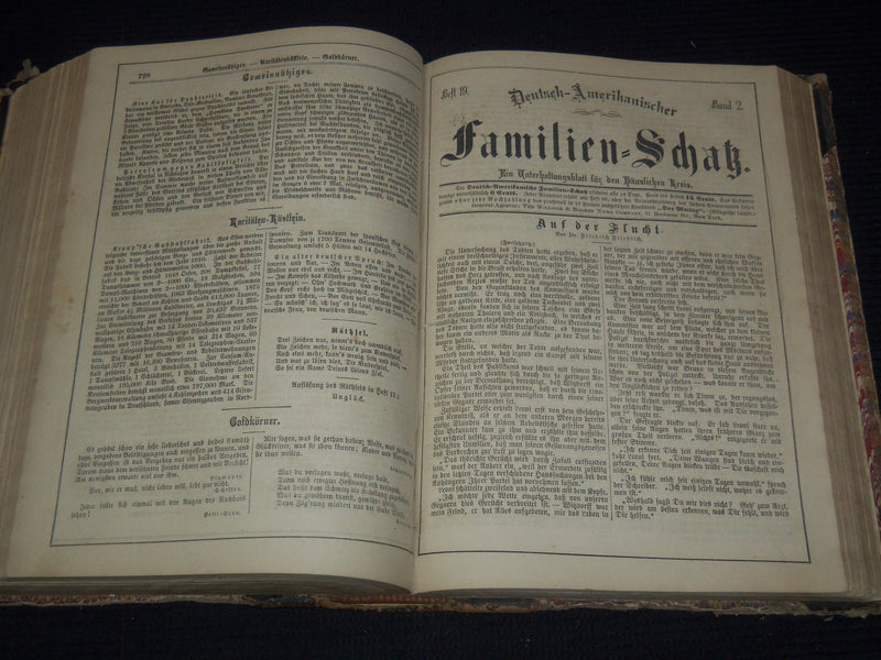 1800'S FAMILIEN - SCHATZ - GERMAN VOLUME NO. 2 - KD 944J