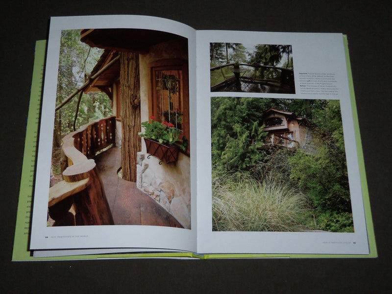 2009 NEW TREEHOUSES OF THE WORLD BOOK BY PETE NELSON - FIRST EDITION - D 117