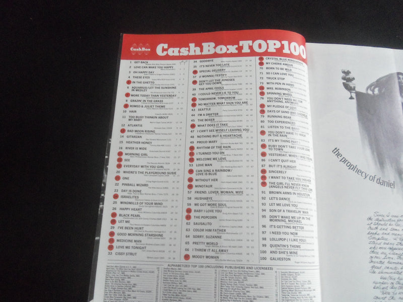 1969 JUNE 7 CASH BOX MAGAZINE - EDWIN HAWKINS SINGERS COVER - SP 9338E
