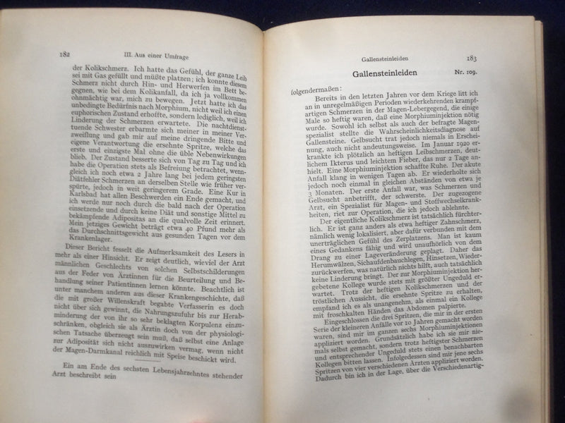 1929 ARZTE ALS PATIENTEN HARDCOVER BOOK VON PROF. A. GROTJAHN - GERMAN- KD 8996