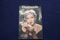 1946 JULY 30 CINEMONDE MAGAZINE - MARLENE DIETRICH-SIMONE RENANT COVER - E 23959
