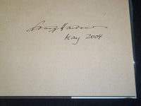 2001 FACING ARTISTS HARDCOVER BOOK SIGNED BY V. TONY HAUSER - FIRST EDN - I 1780