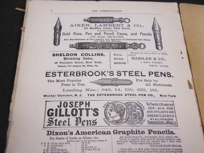 1881 THE INTERNATIONAL REVIEW MAGAZINE LOT OF 10 - GREAT ARTICLES - WR 866