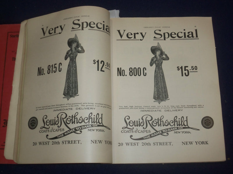 1910 DECEMBER CRERAND'S CLOAK JOURNAL - J 6010