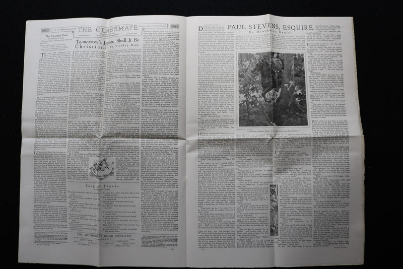 1927 NOVEMBER 19 THE CLASSMATE - PAPER FOR YOUNG PEOPLE - K 2944