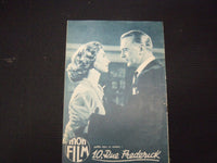 1958 DECEMBER 10 MON FILM FRENCH MAGAZINE - CARREL & VANECK COVER - E 26098